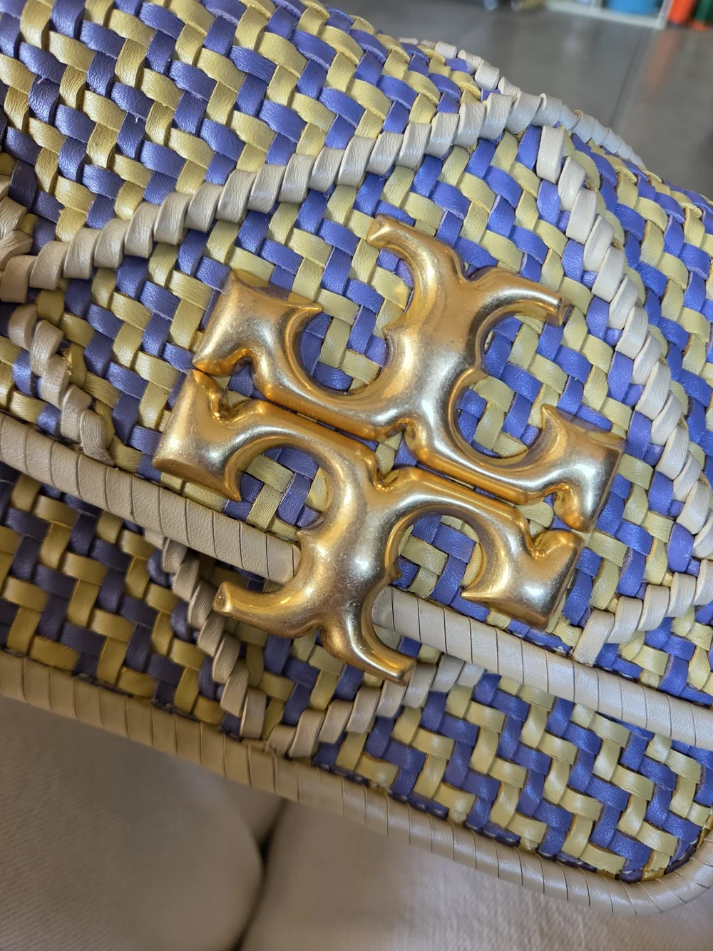 Tory Burch woven lavender